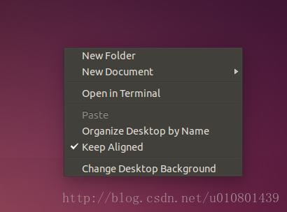 ubuntu 右键添加出现 Open in terminal 选项