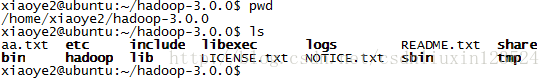 第四章：hadoop 启动wordcount实例，包括hadoop自带jar包和eclipsejar包。hdfs常用命令[通俗易懂]