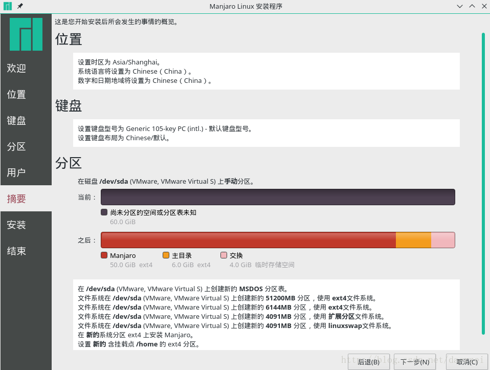 Manjaro安装教程_22显示之前做的配置