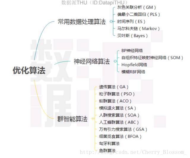 在网上看到的优化算法分类图