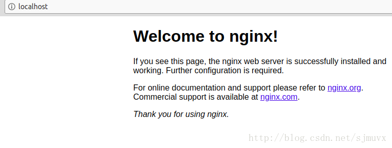 nginx-welcome-page