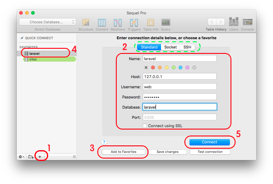 Mac 平台 MySQL连接工具 Sequel Pro 使用经验之谈