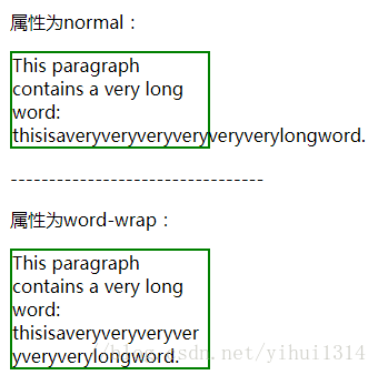 word-wrap