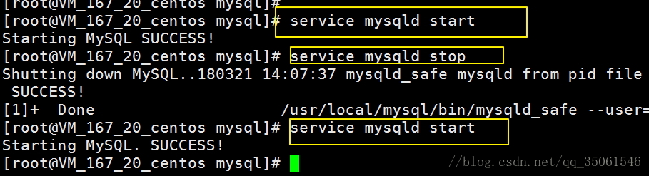 管理mysql