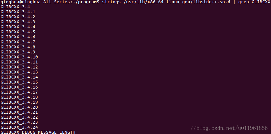 libstdc++.so.6: version `GLIBCXX3.4.22' not found - u011961856的专栏 - CSDN博客