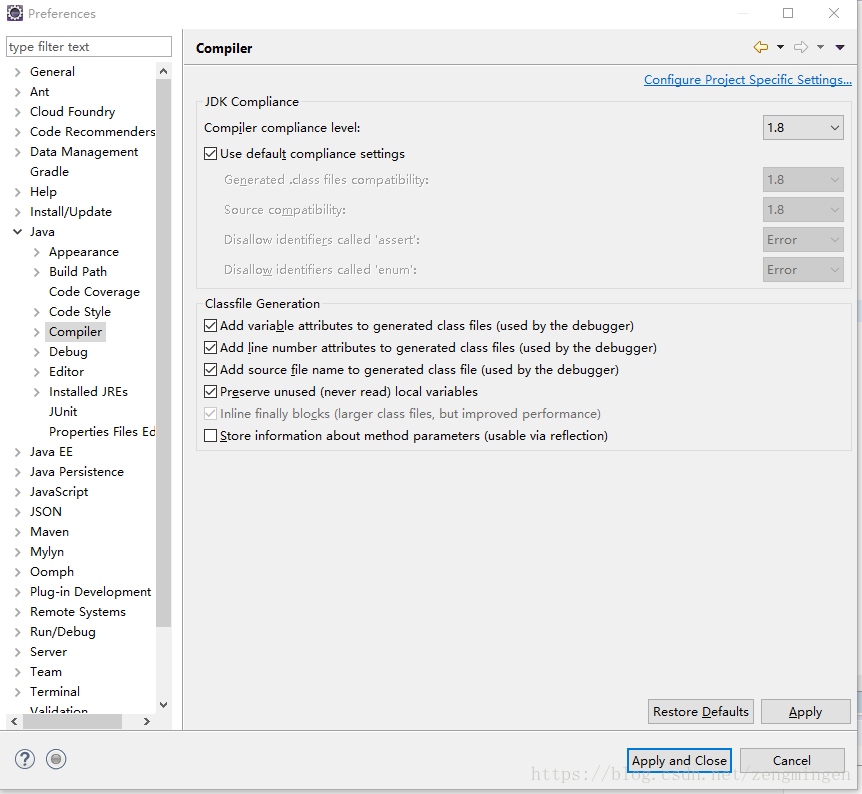 Eclipse Maven 编译错误 Dynamic Web Module 3.0 requires Java 1.6 or newer 解决方法