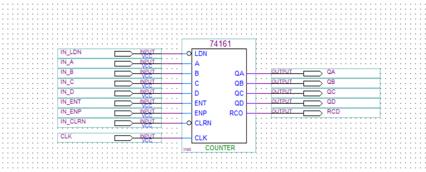 74LS161功能表和引脚图图片