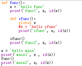 python global关键字_python中global是什么意思