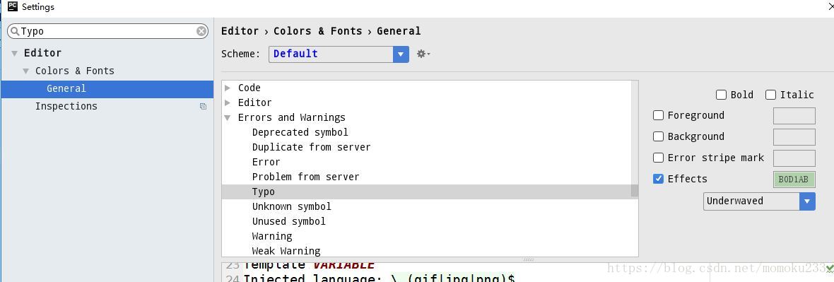 Spellchecker inspection helps locate typos and misspelling in your code, comments and literals,