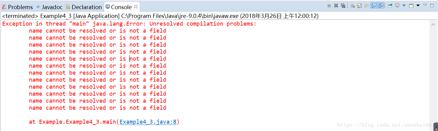 解决Exception in thread “main“ java.lang.Error: Unresolved compilation ...