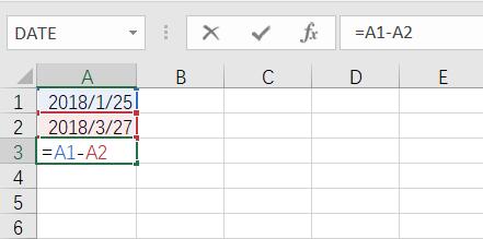 使用excel中的公式计算日期 Czatta的博客 Csdn博客