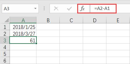 使用excel中的公式计算日期 Czatta的博客 Csdn博客