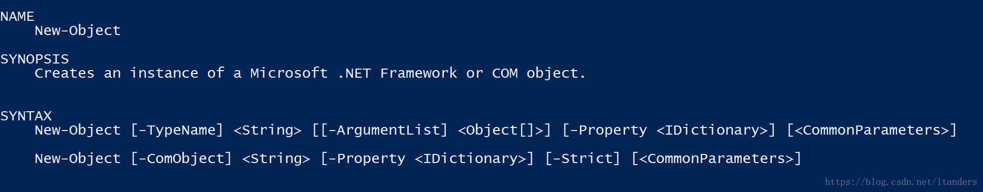 从零开始学PowerShell(9) 创建PowerShell对象_powershell new-object-CSDN博客