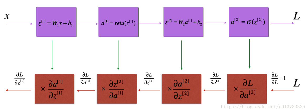 Forward and Backward propagation