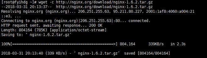 
			
				linux centos 7.4下安装nginx			