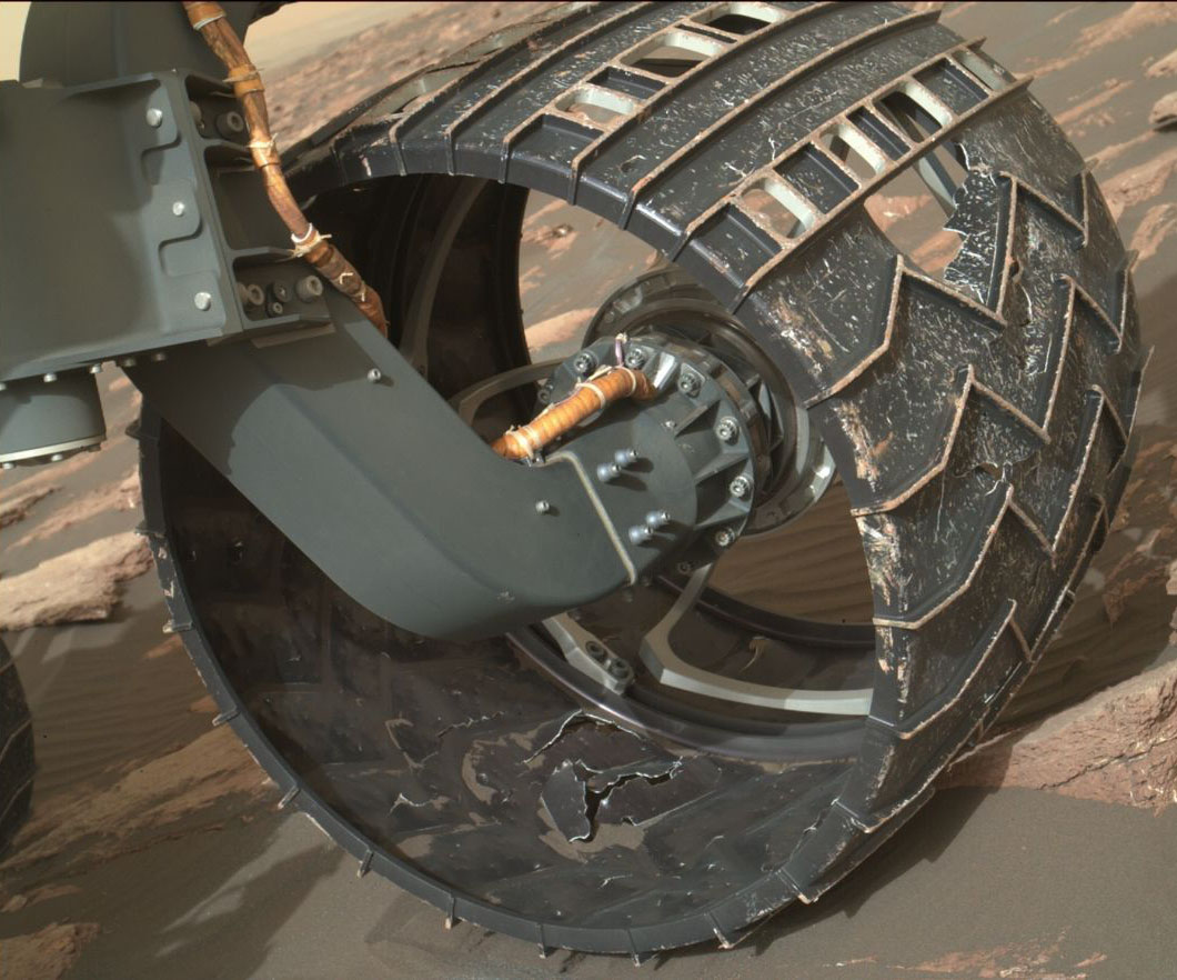 火星车轮子构造图片