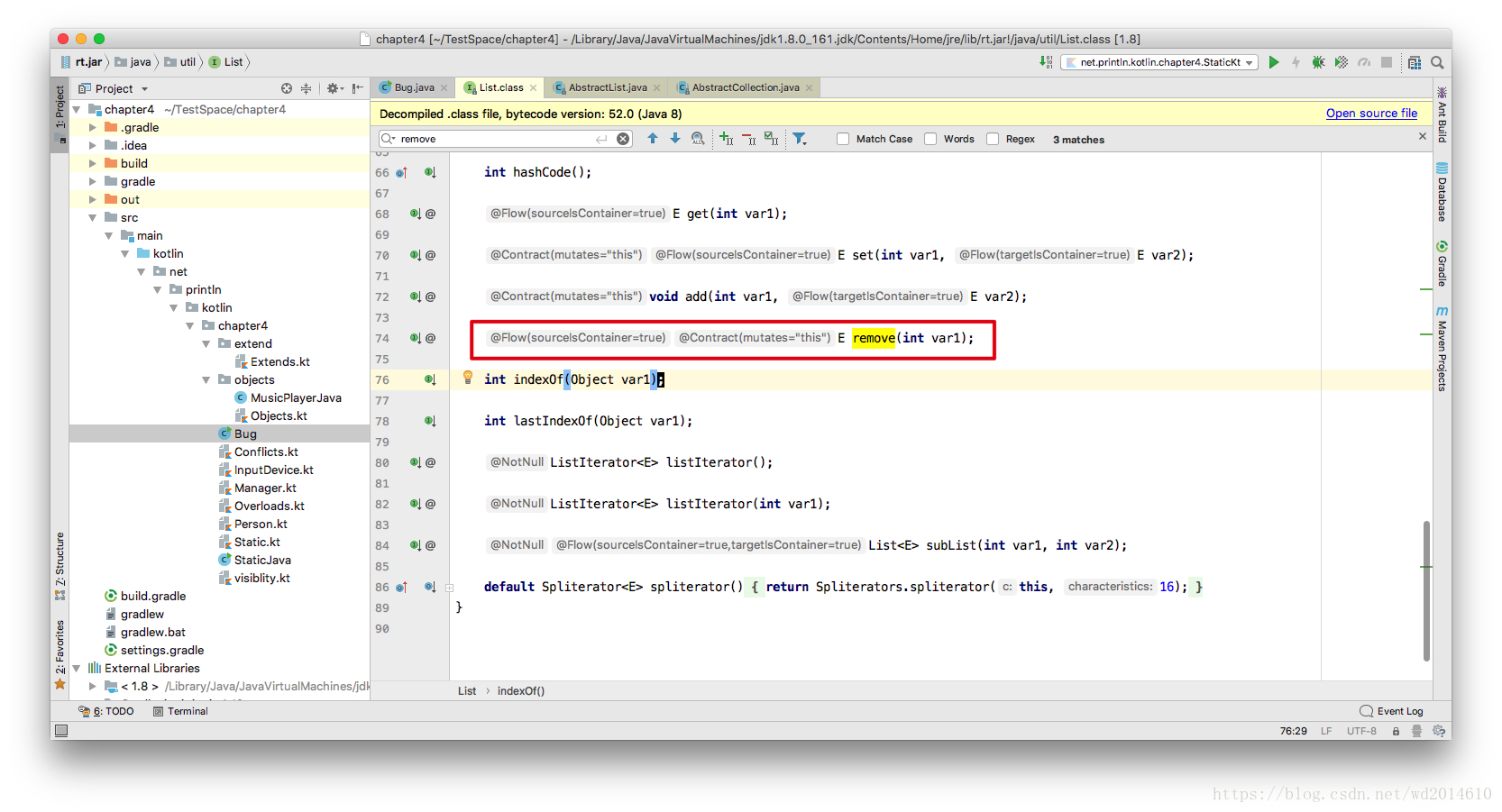 Java List Remove Index Unsupportedoperationexception