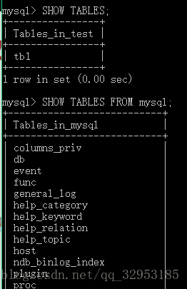 mysql