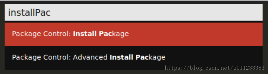 Install package