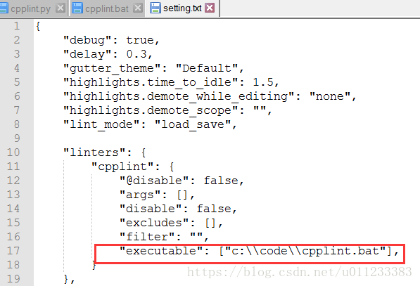 Sublime(mac/windows) with cpplint check——code-style of C++