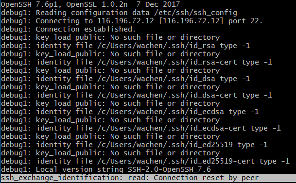 cd no such file or directory .ssh mac