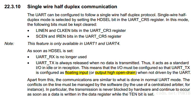 single wire half duplex