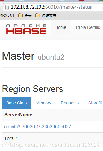 第十章 ：hbase集群搭建，测试