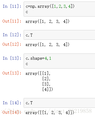 numpy常用方法详解（array，matrix差别分析）
