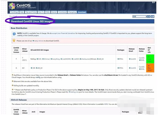 从CentOS官网下载系统镜像详细教程[通俗易懂]