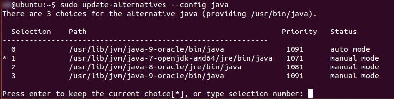 切换 JDK 版本