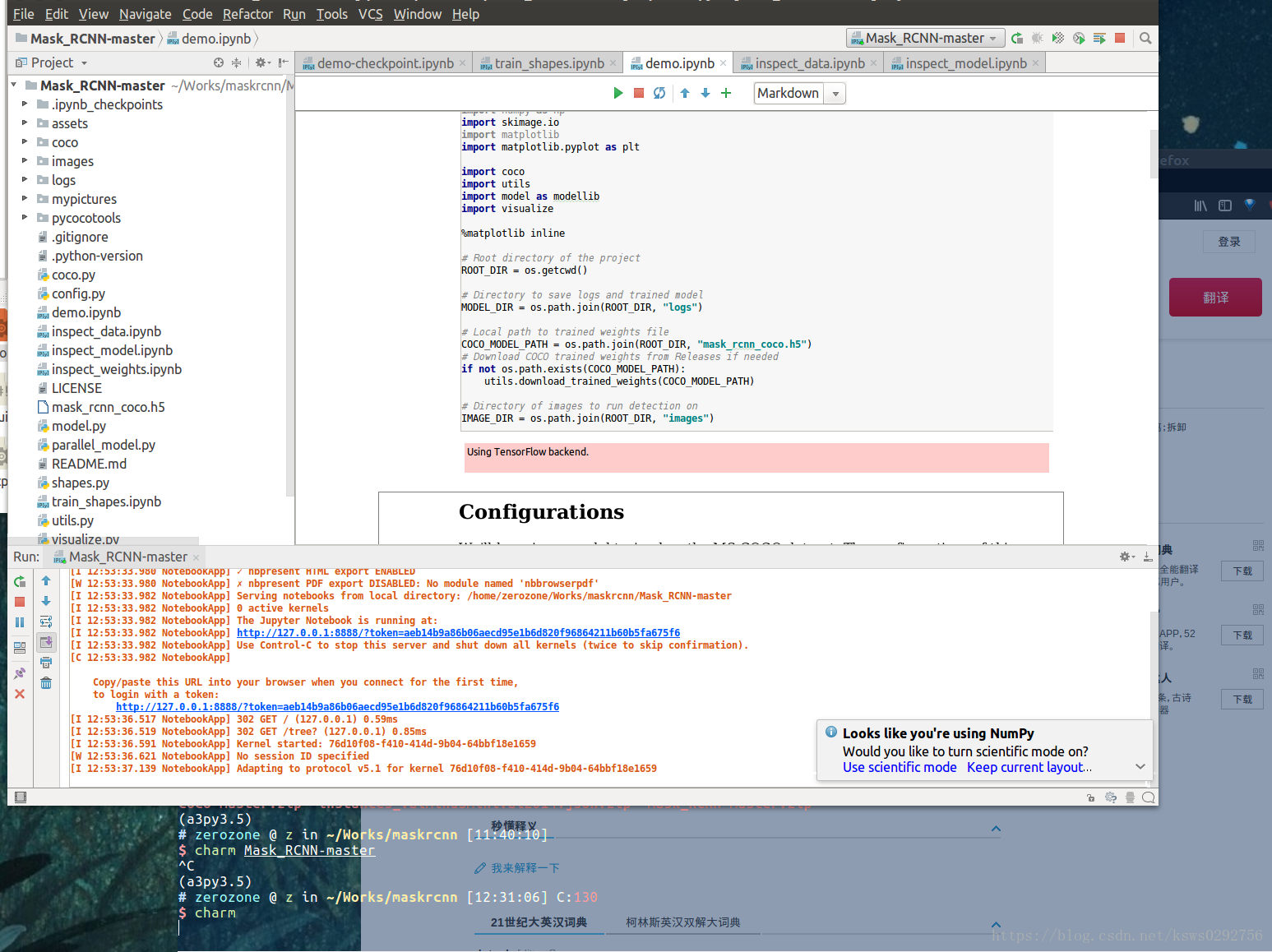 pycharm中无法import tensorflow