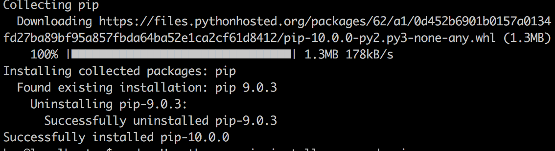 ubuntu更新pip命令_pip更新包命令