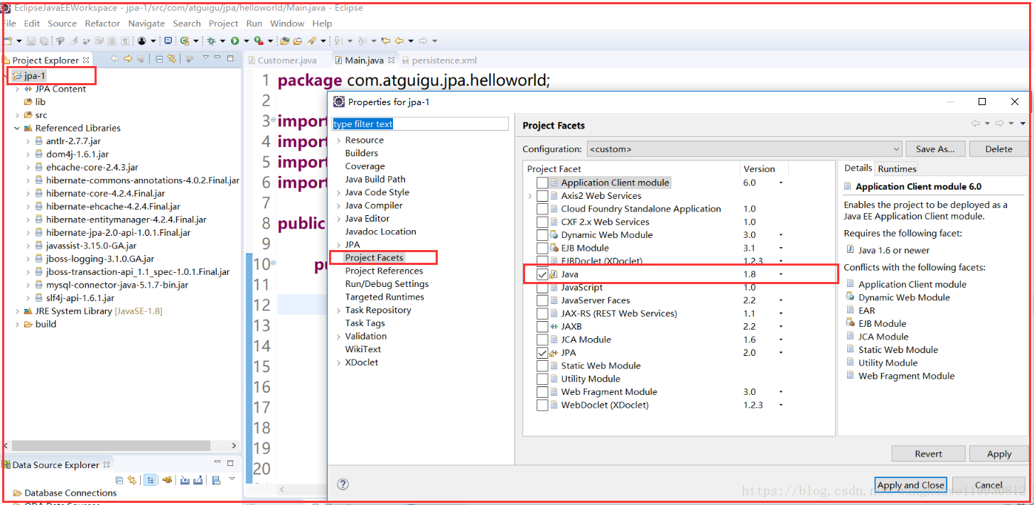 eclipse-java-complier-level-does-not-match-the-version-of-the-installed-java-project-facet