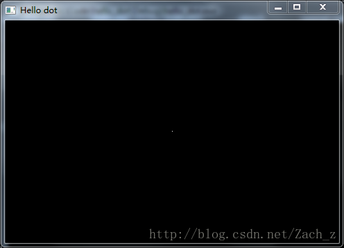 Opengl学习之路2 画一个点 Zach Z的博客 Csdn博客