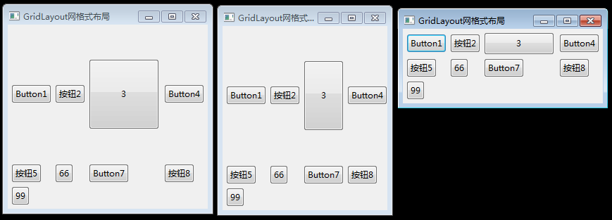 GridLayout网格式布局