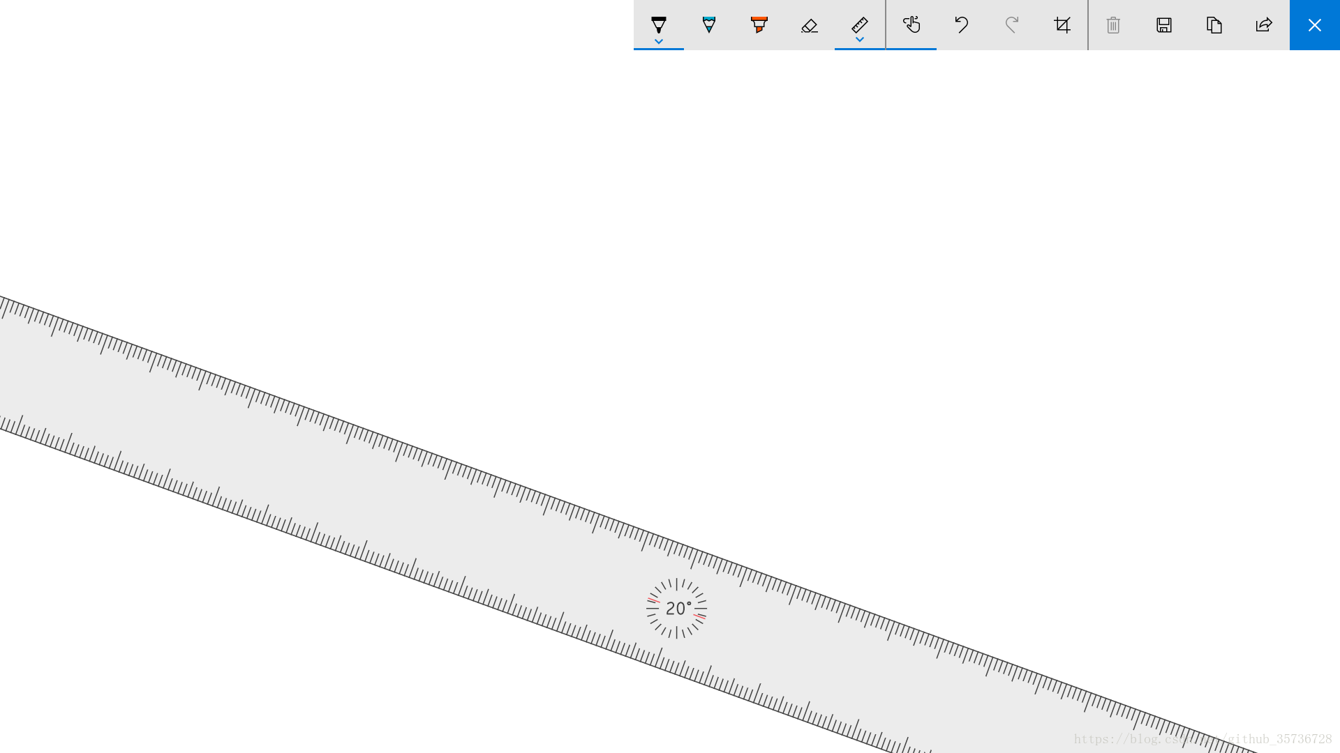 Windows Ink工作区屏幕草图直尺旋转可用鼠标滚轮 北方的水手 依靠北斗星及北极星来判断正北方向 Csdn博客 鼠标变直尺