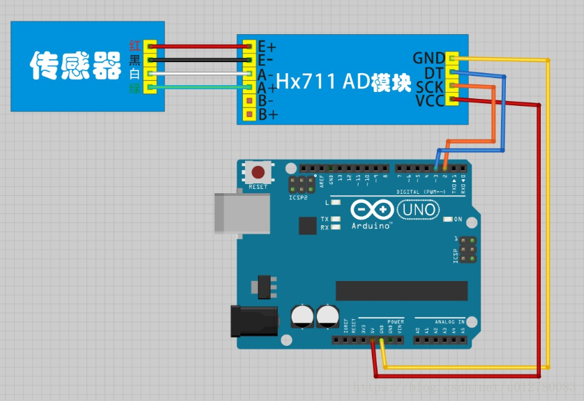 Hx711 схема подключения