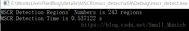 OpenCV实践之MSER/MSCR极值区域检测算法