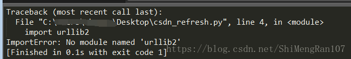 Urllib3 exceptions