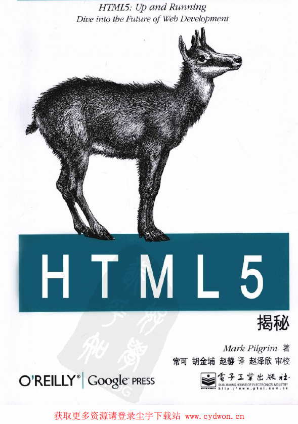 《O'Reilly：HTML5揭秘（中文版）》皮尔格林..扫描版.pdf
