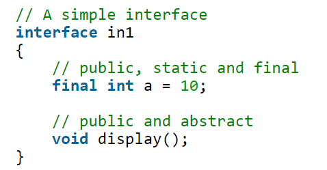 java 接口实现接口_java的自定义接口