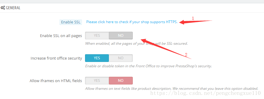 Prestashop SSL配置