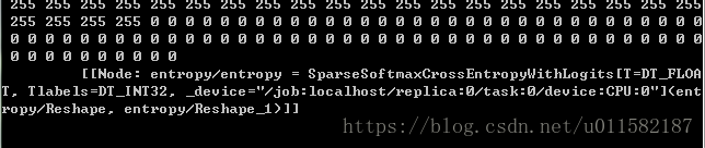 FCN 喂入自己数据出错【Node：entropy/entropy = SparseSoftmaxCrossEntropyWithLogits...........】