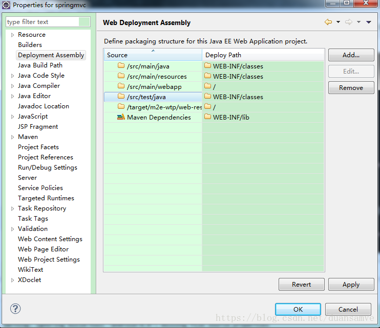 eclipse创建maven项目时无src/main/java,src/main/resource,src/test.java文件夹的解决方案