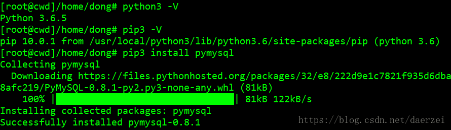 CentOS7安装Python3.6.5-04