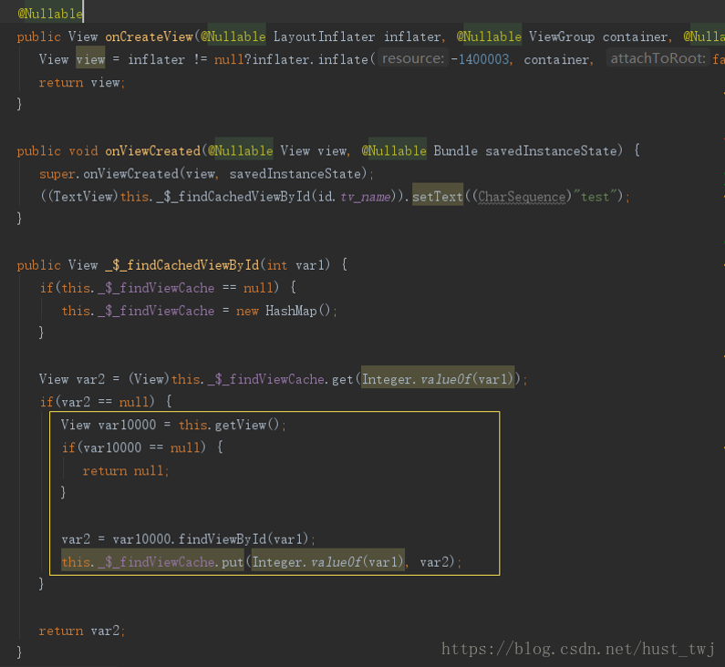 Kotlin 不再使用 findViewById 的原理