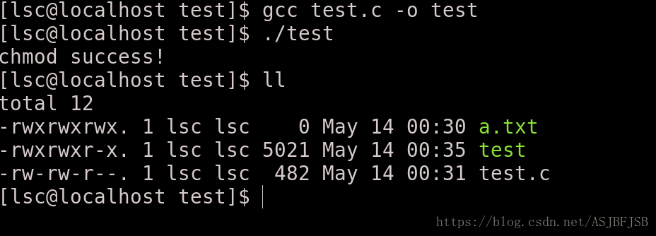 Linux系统调用函数chmod Chown Truncate 修改文件属性 乐行僧的博客 Csdn博客