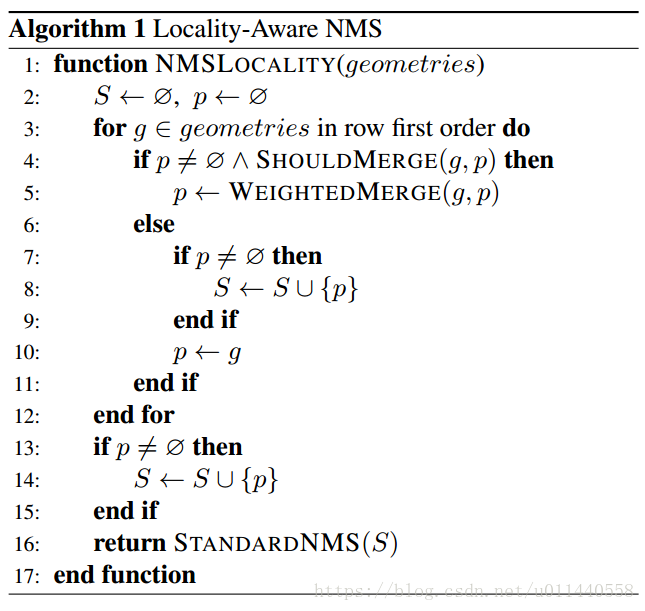 论文笔记：EAST: an Efficient and Accuracy Scene Text detection pipeline