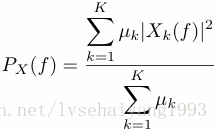 Multaper spectral estimate