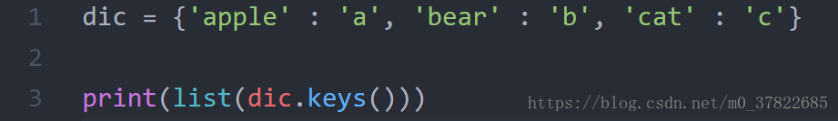 python dic.keys()-CSDN博客